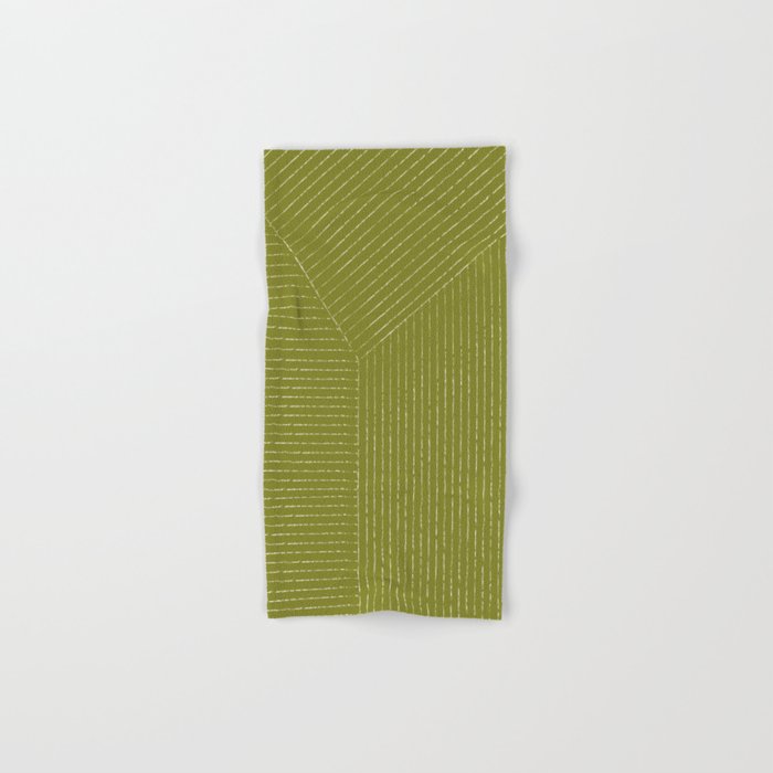 Lines (Matcha Green) Bath Towel Gallery Image 1