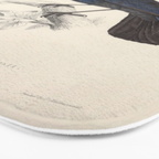 Malabar whistling-thrush by Elizabeth Gould from "A Century of Birds from the Himalaya Mountains" Bath Mat Gallery Image 3