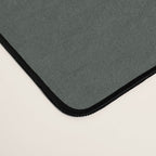 Neutral Sage Grey Solid Color Desk Mat Gallery Image 4