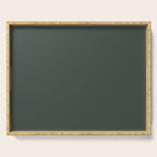 Neutral Sage Grey Solid Color Serving Tray Gallery Image 1