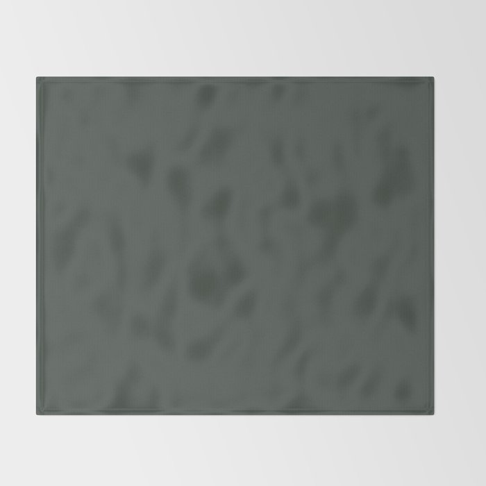 Neutral Sage Grey Solid Color Throw Blanket Gallery Image 2