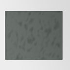 Neutral Sage Grey Solid Color Throw Blanket Gallery Image 2