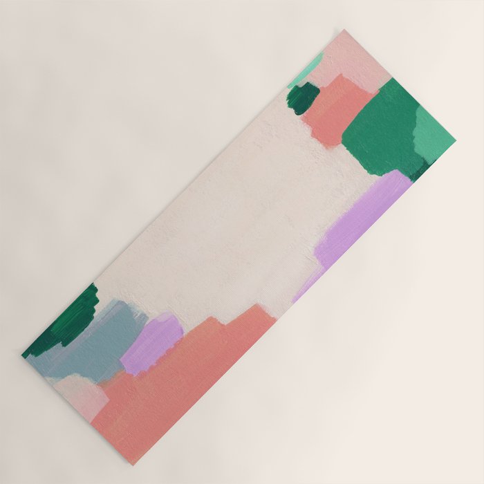 Abstract Oil Painting No. 70 Yoga Mat Gallery Image 1