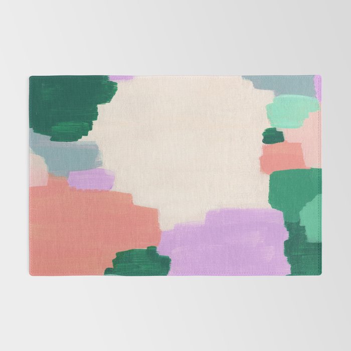 Abstract Oil Painting No. 70 Rug Gallery Image 2