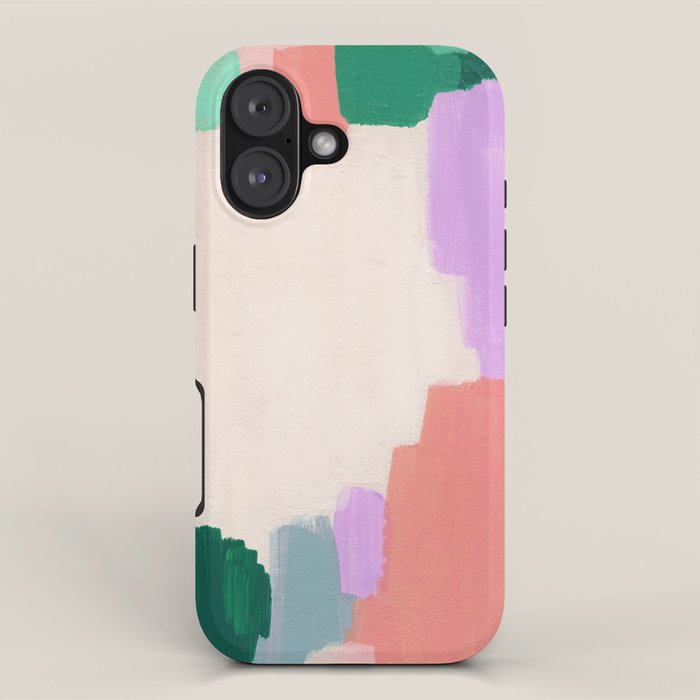 Abstract Oil Painting No. 70 iPhone Case Gallery Image 1