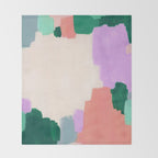 Abstract Oil Painting No. 70 Throw Blanket Gallery Image 2