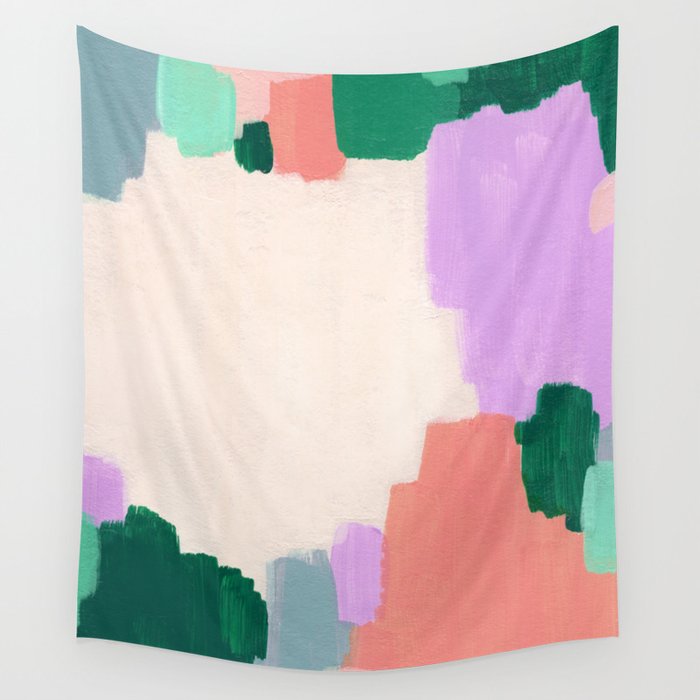 Abstract Oil Painting No. 70 Wall Tapestry Gallery Image 1