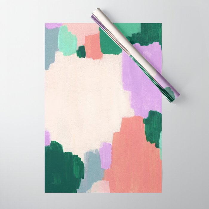 Abstract Oil Painting No. 70 Wrapping Paper Gallery Image 1