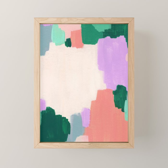 Abstract Oil Painting No. 70 Mini Art Print Gallery Image 1