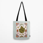 Aquarius Leaf Tote Bag Gallery Image 2