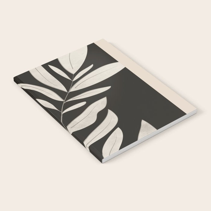 Minimalist plants and leaves Art 3 Notebook Gallery Image 1
