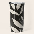 Minimalist plants and leaves Art 3 Travel Mug Gallery Image 3