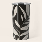 Minimalist plants and leaves Art 3 Travel Mug Gallery Image 1