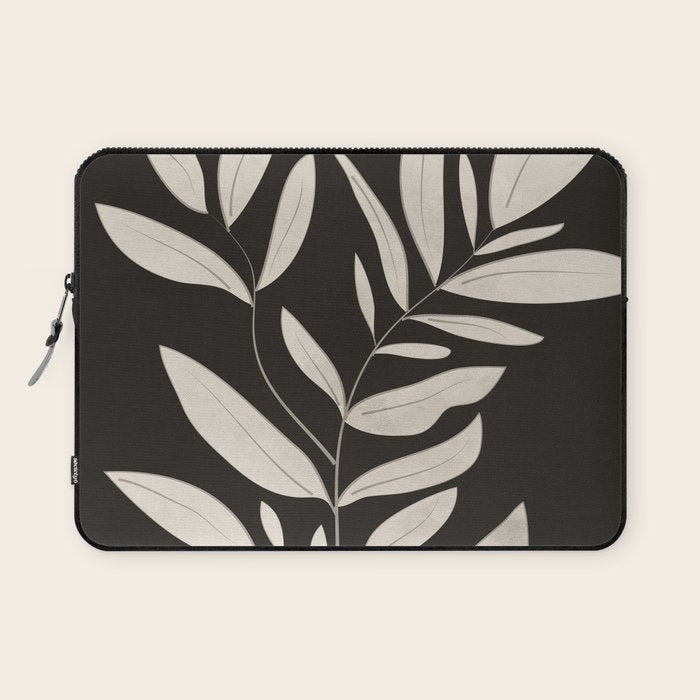 Minimalist plants and leaves Art 3 Laptop Sleeve Gallery Image 1