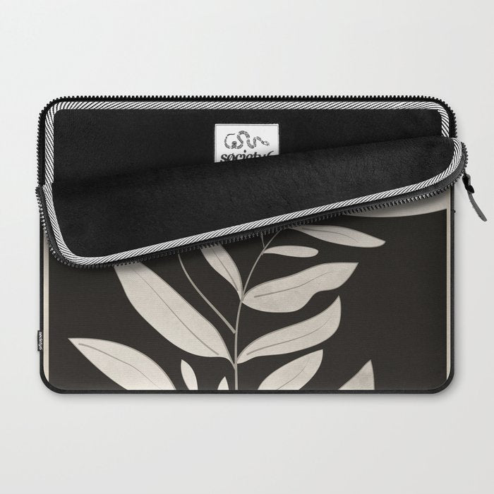 Minimalist plants and leaves Art 3 Laptop Sleeve Gallery Image 2