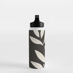 Minimalist plants and leaves Art 3 Water Bottle Gallery Image 3