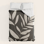 Minimalist plants and leaves Art 3 Duvet Cover Gallery Image 6