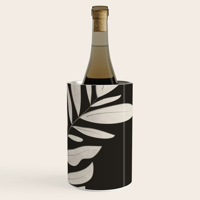 Minimalist plants and leaves Art 3 Wine Chiller Gallery Image 3