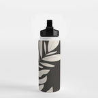 Minimalist plants and leaves Art 3 Water Bottle Gallery Image 2