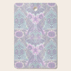 Gothic Halloween Damask - pastel glow Cutting Board Gallery Image 1