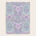 Gothic Halloween Damask - pastel glow Poster Gallery Image 4
