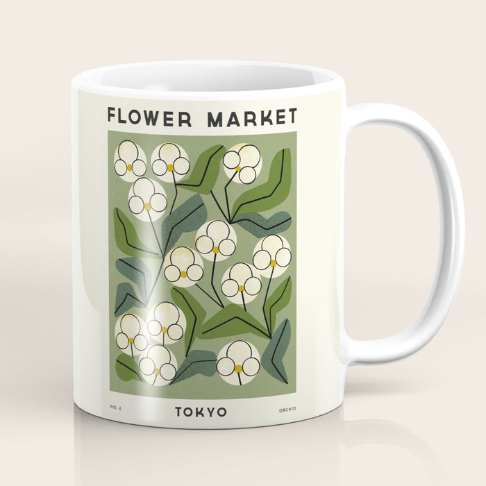 Flower Market No. 6 Coffee Mug Gallery Image 1