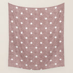stars on mauve Wall Tapestry Gallery Image 4