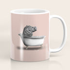 Hippo in Bath Coffee Mug Gallery Image 1