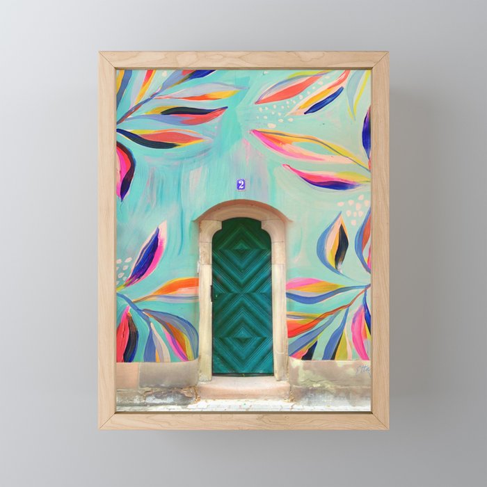 EttaVee Happy Home no.7 Mini Art Print Gallery Image 1