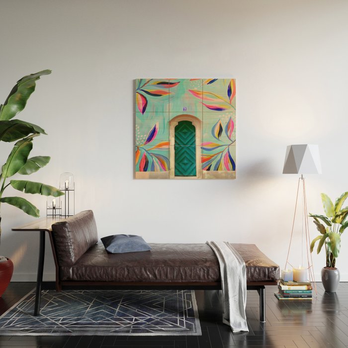 EttaVee Happy Home no.7 Wood Wall Art Gallery Image 2