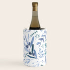 Blue Eucalyptus Pattern Wine Chiller Gallery Image 3