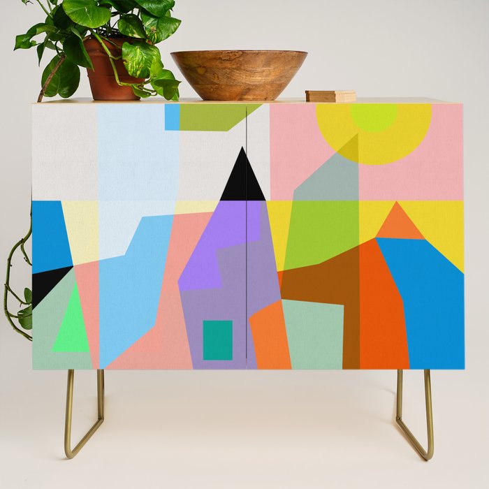 mid century modern spring III Credenza Gallery Image 1