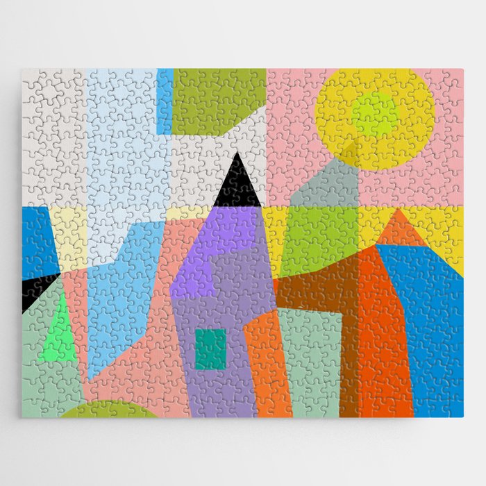 mid century modern spring III Jigsaw Puzzle Gallery Image 1