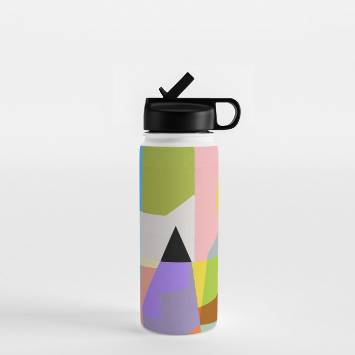 mid century modern spring III Water Bottle Gallery Image 1
