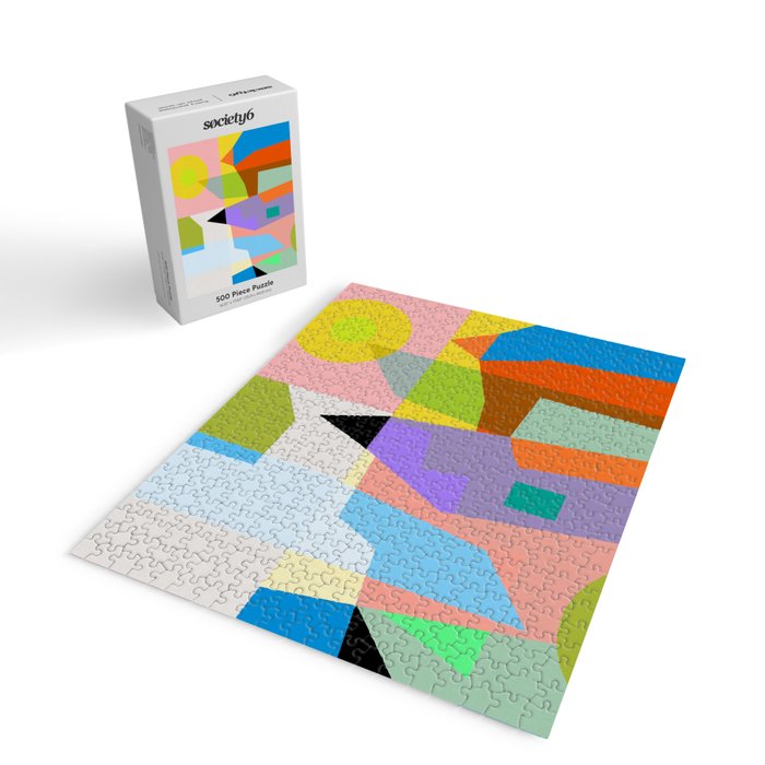 mid century modern spring III Jigsaw Puzzle Gallery Image 2