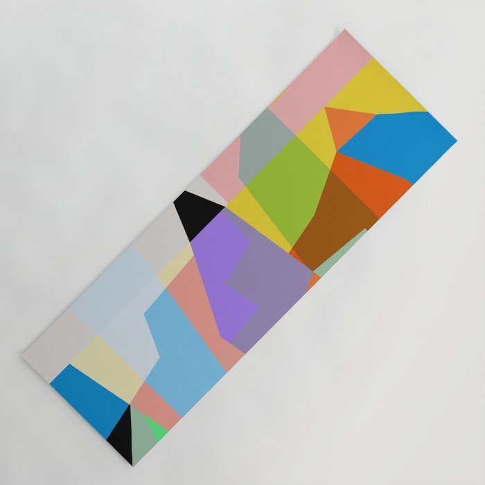 mid century modern spring III Yoga Mat Gallery Image 1