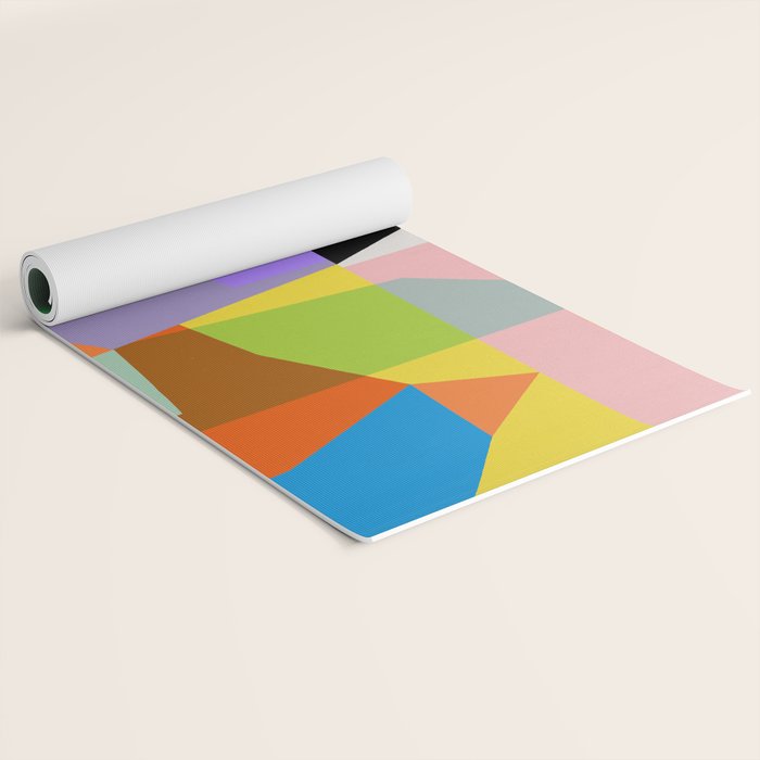 mid century modern spring III Yoga Mat Gallery Image 2