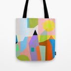mid century modern spring III Tote Bag Gallery Image 1