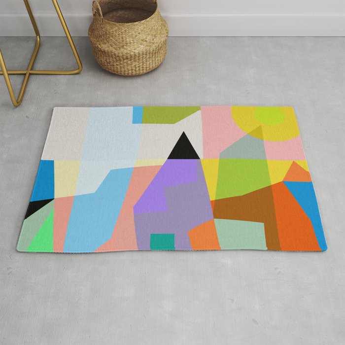 mid century modern spring III Rug Gallery Image 1