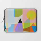 mid century modern spring III Laptop Sleeve Gallery Image 1