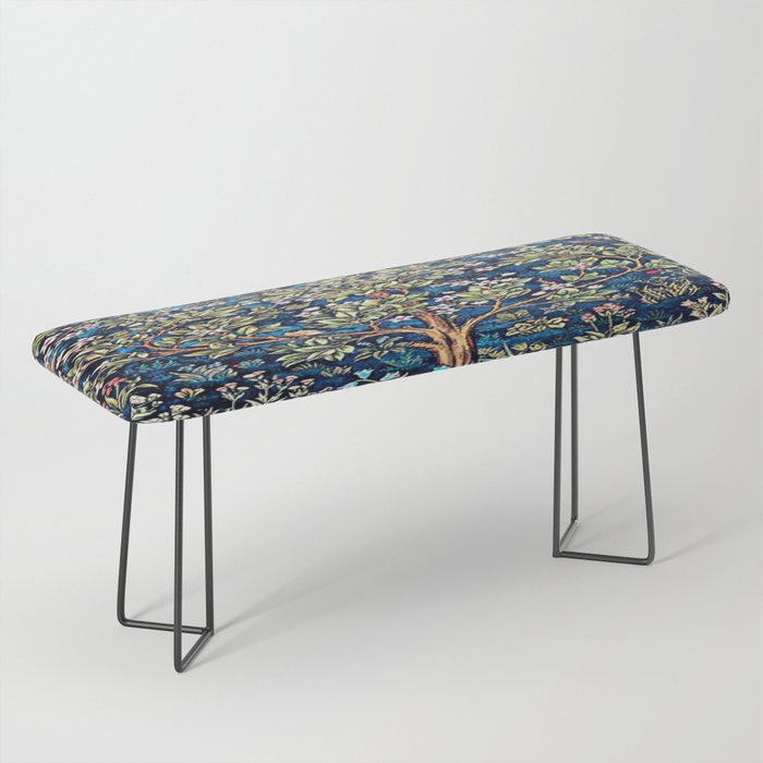 William Morris Tree Of Life, Morris floral, No,3. Bench Gallery Image 1