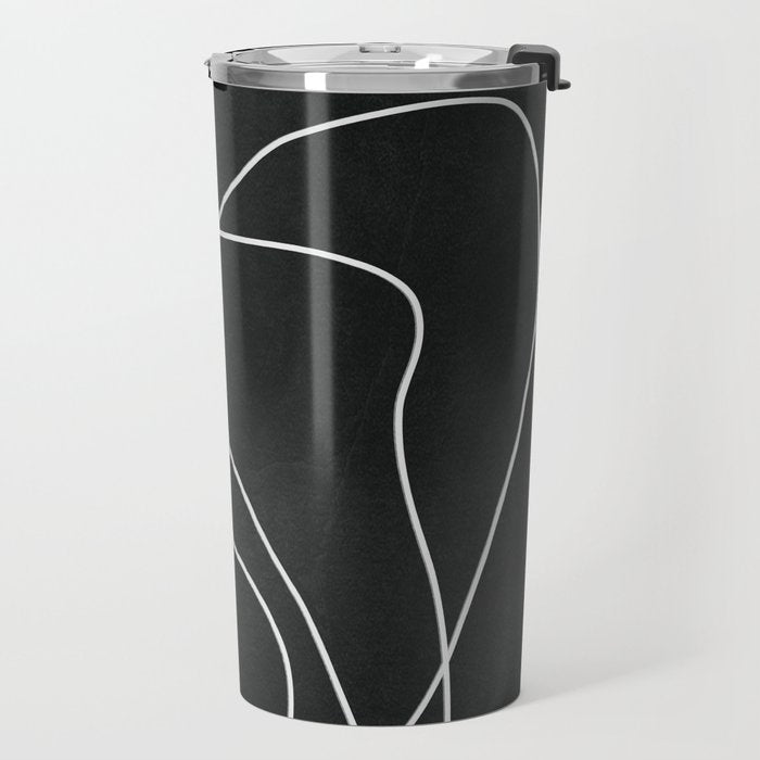 Abstract Line IV Travel Mug Gallery Image 2