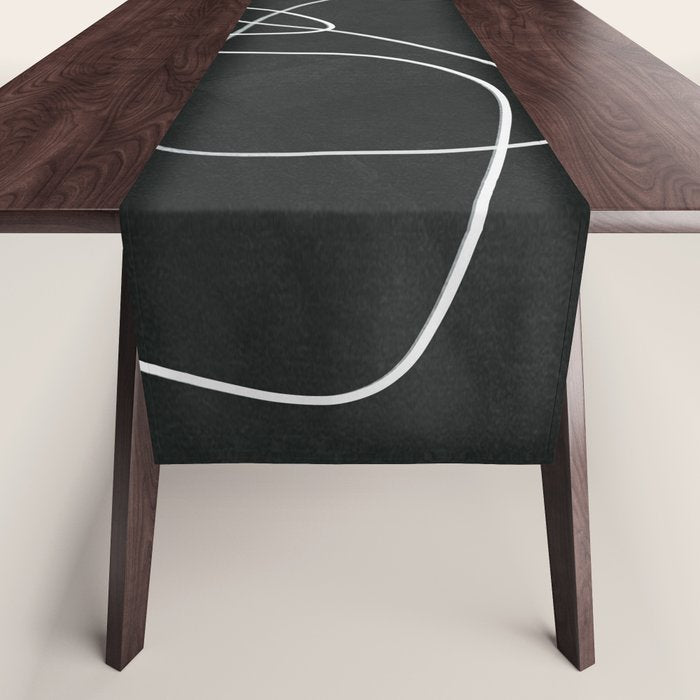 Abstract Line IV Table Runner Gallery Image 1