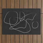 Abstract Line IV Outdoor Rug Gallery Image 1