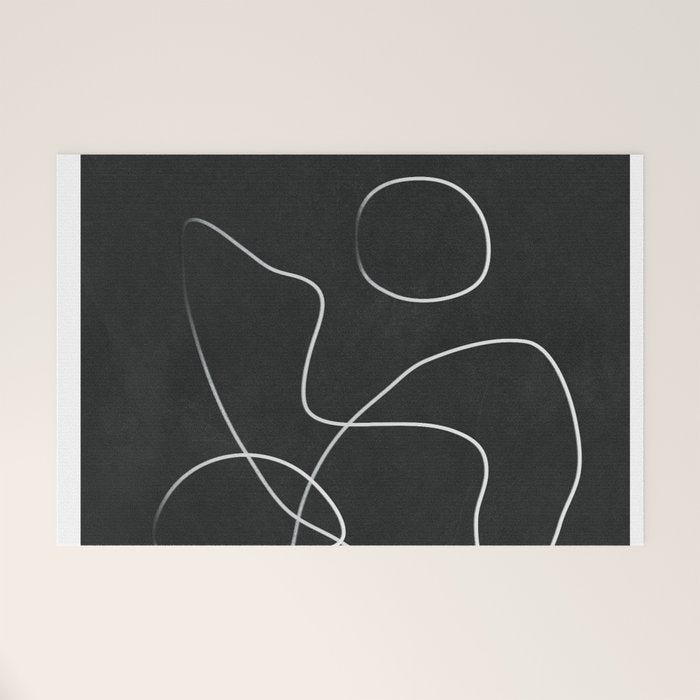 Abstract Line IV Welcome Mat Gallery Image 1