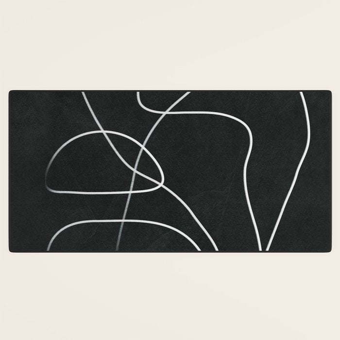 Abstract Line IV Desk Mat Gallery Image 3