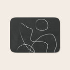 Abstract Line IV Bath Mat Gallery Image 1