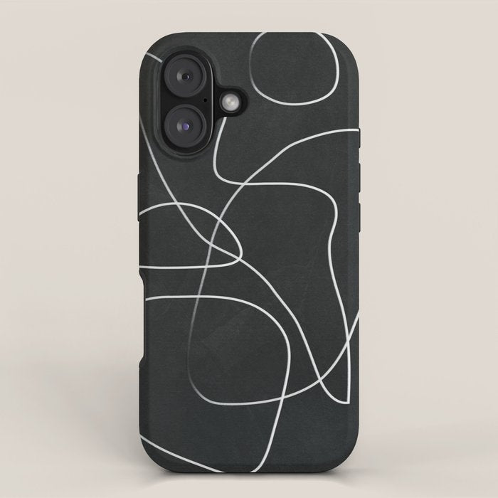 Abstract Line IV iPhone Case Gallery Image 1