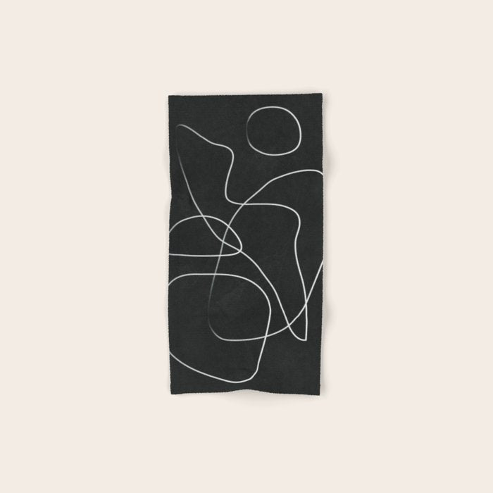 Abstract Line IV Bath Towel Gallery Image 1