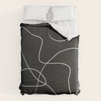 Abstract Line IV Comforter Gallery Image 6